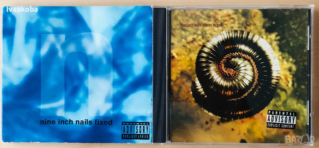 Оригинални дискове на Nine inch nails , снимка 1