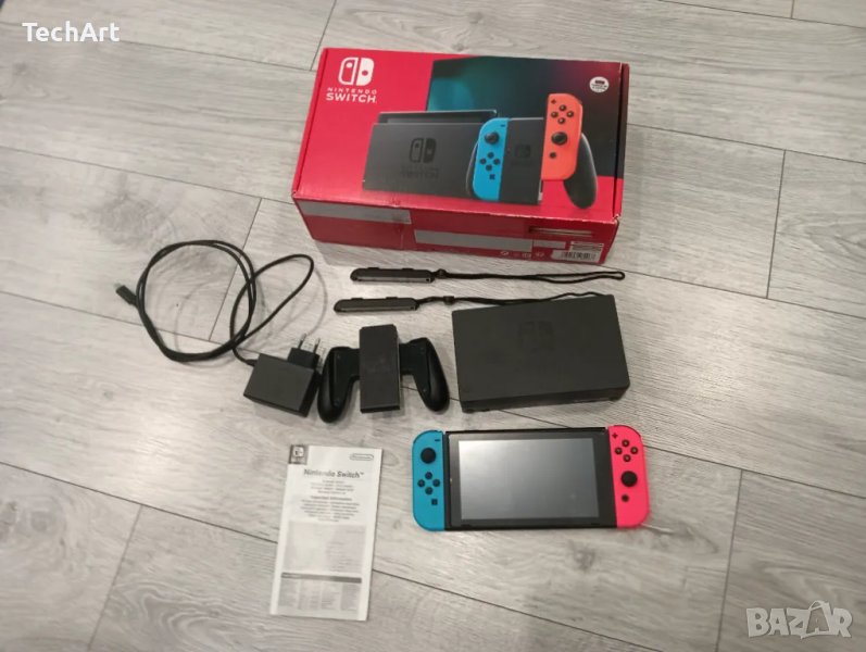 Nintendo switch v2 конзола в перфектно състояние , снимка 1