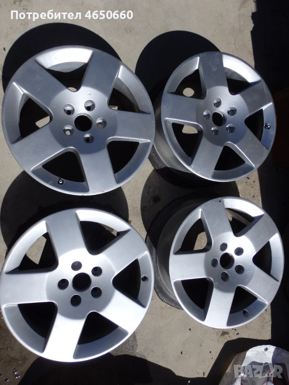 17 цолови алуминиеви джанти за Ауди (Audi), снимка 1