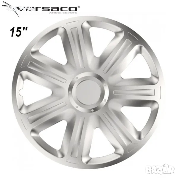 Тасове за джанти 15'' Versaco Comfort Silver, снимка 1