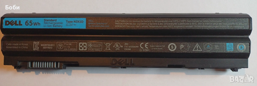 Батерия за лаптоп DELL, снимка 1