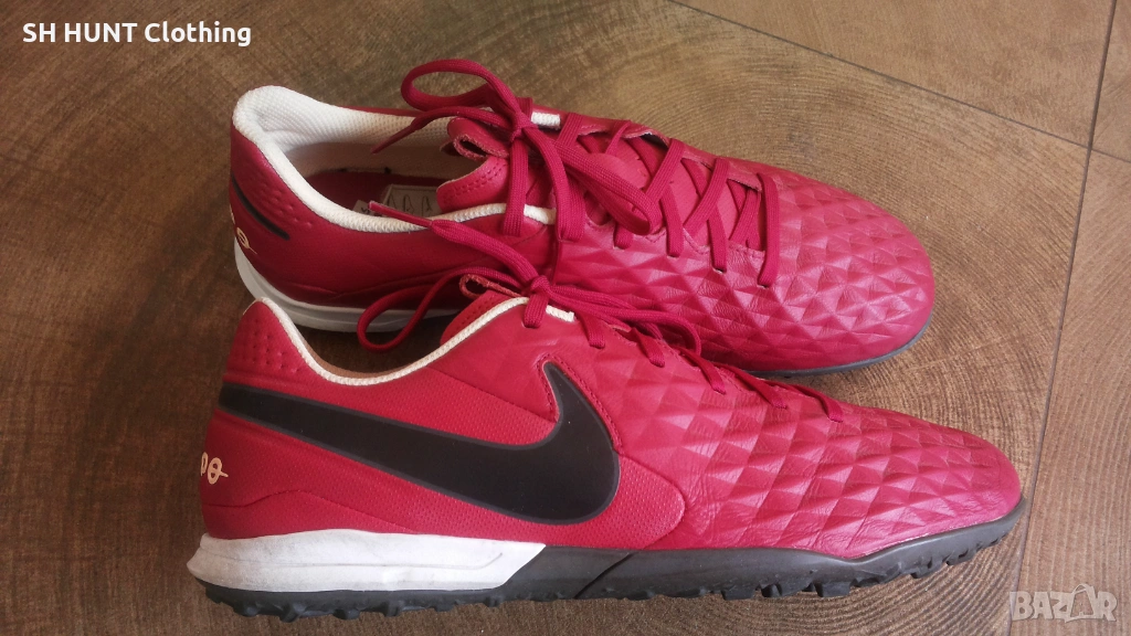 NIKE TIEMPO Leather Astro Turf Football Размер EUR 42 / UK 7,5 стоножки за футбол 134-14-S, снимка 1