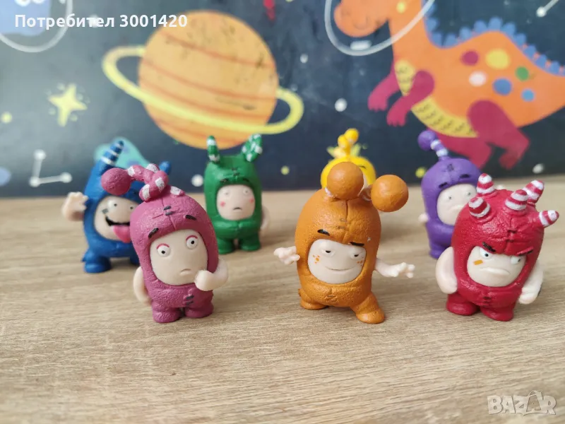 Oddbods колекция фигурки - оригинална серия, снимка 1