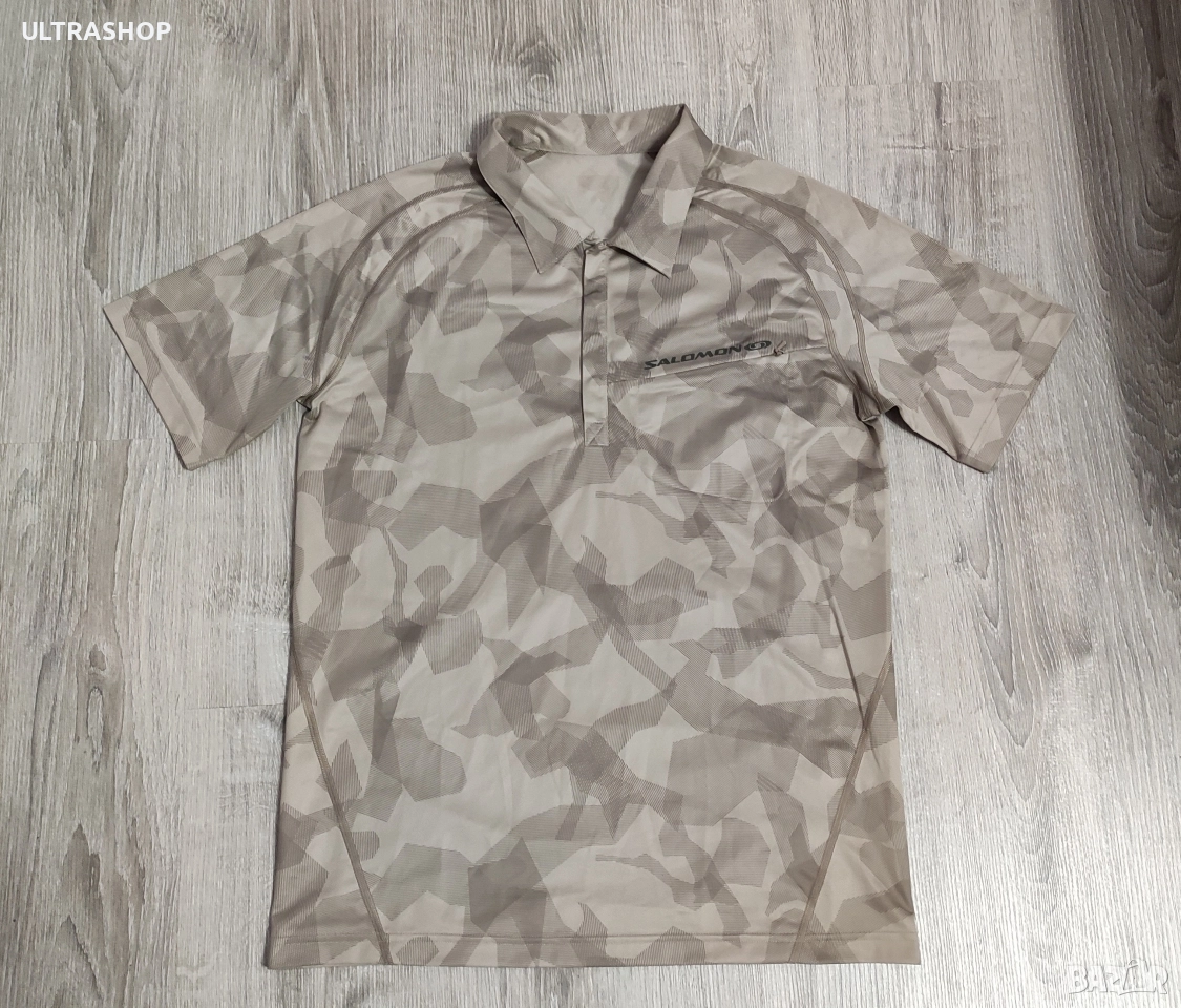 Salomon M size Мъжка фланелка с яка, снимка 1