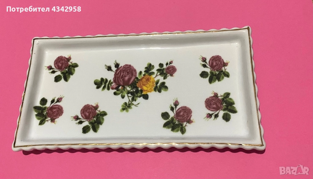 Винтидж порцеланова чиния. Германия., снимка 1