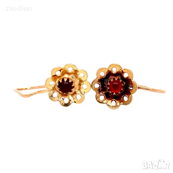 Златни обеци 2,65гр. 14кр. проба:585 модел:30033-6, снимка 1