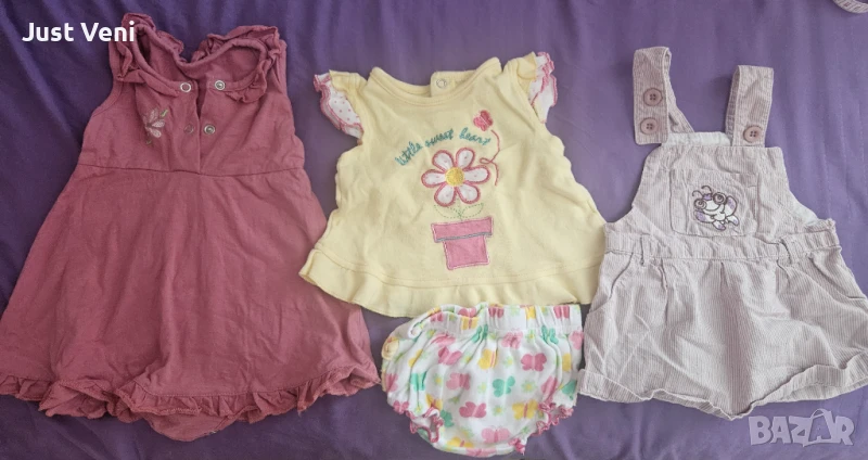 Лот рокли за бебето, снимка 1