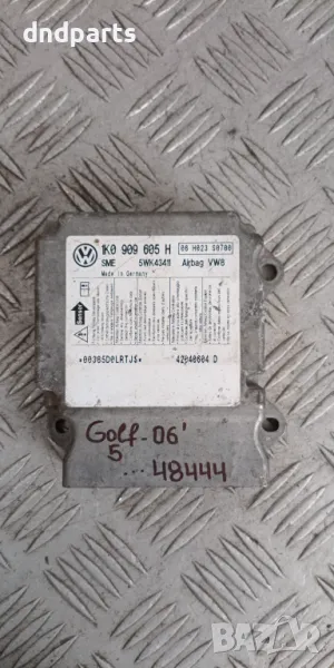 Airbag модул VW Golf 5 2006г. 1K0909605H 5WK43411 , снимка 1
