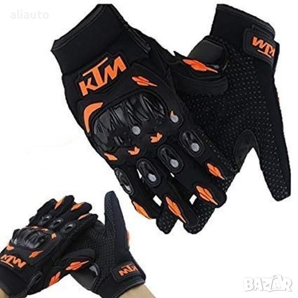 Мото ръкавици с логото на KTM № 7, снимка 1