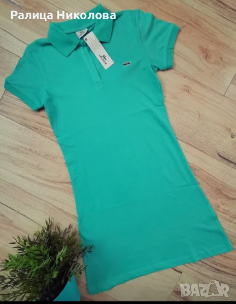 Къса рокля тип риза реплика М , снимка 1