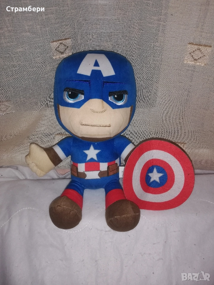 Плюшена играчка Капитан Америка , снимка 1