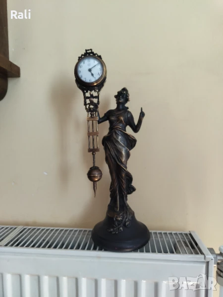 Настолен бронзов часовник 5, снимка 1