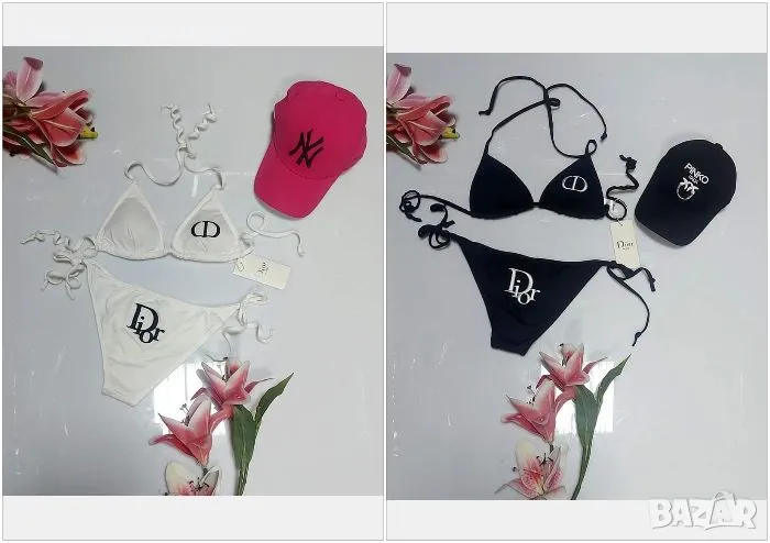 Christian Dior Дамски Бански С 2 Части👙Дамски Бански С Две Части Кристиян Диор - 2 Цвята Код VL-19, снимка 1
