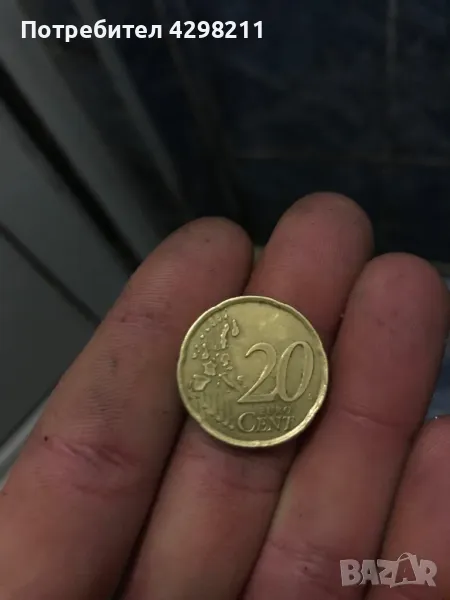 20 euro cent espana 1999, снимка 1