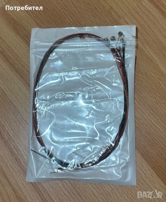 Цветни струни за китара, снимка 1