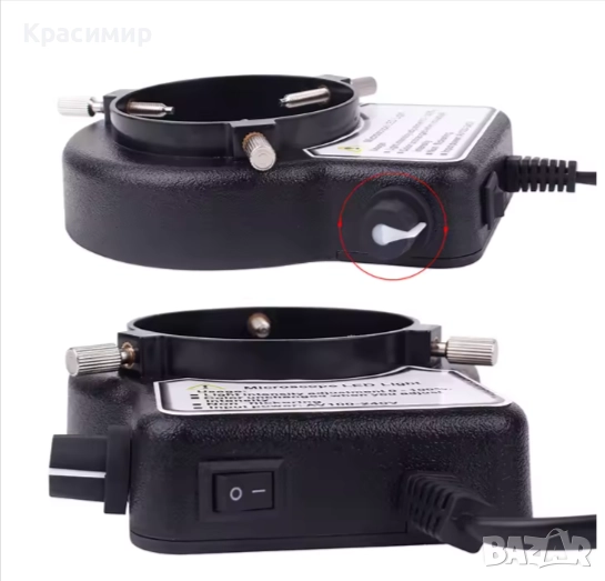 LED пръстеновидна лампа за микроскоп, снимка 1
