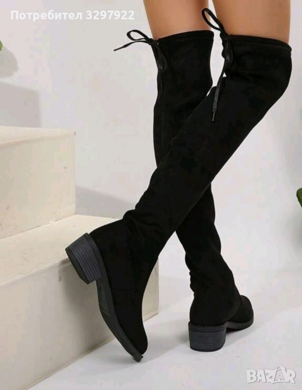 чизми над коляното 41 номер , снимка 1