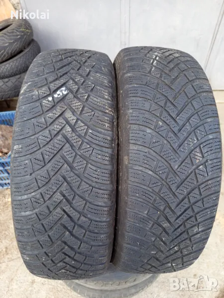 2бр зимни гуми 205/60R16 Hankook, снимка 1