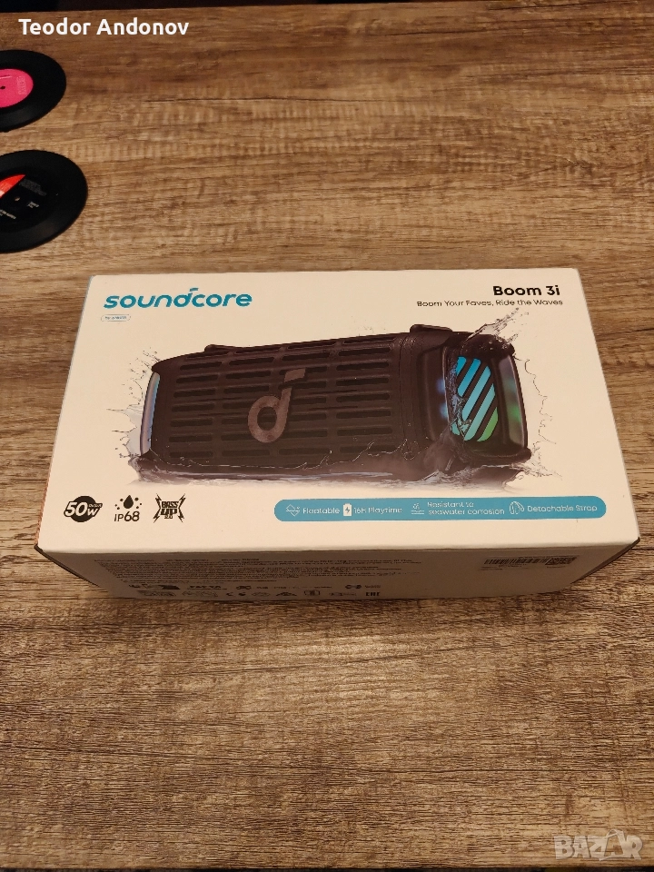 Чисто нова колонка Soundcore Boom 3i 50W, снимка 1