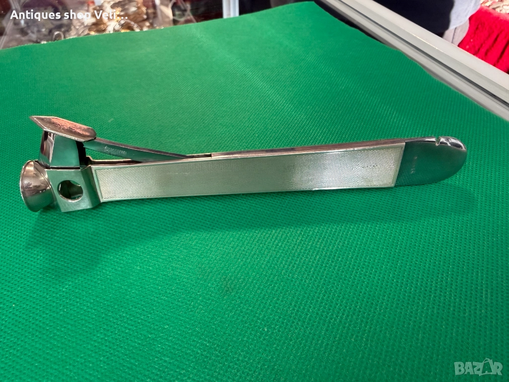 Сребърна резачка за пури/пърети №7745, снимка 1