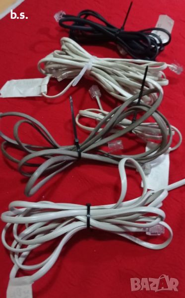 Телефонни кабели вътрешна линия RJ11 6P4C, снимка 1