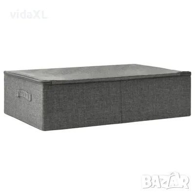 vidaXL Кутия за съхранение, текстил, 70x40x18 см, антрацит(SKU:332903), снимка 1