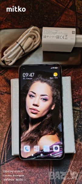 XIAOMI MI 11 LITE Rose Gold-Топ състояние, снимка 1