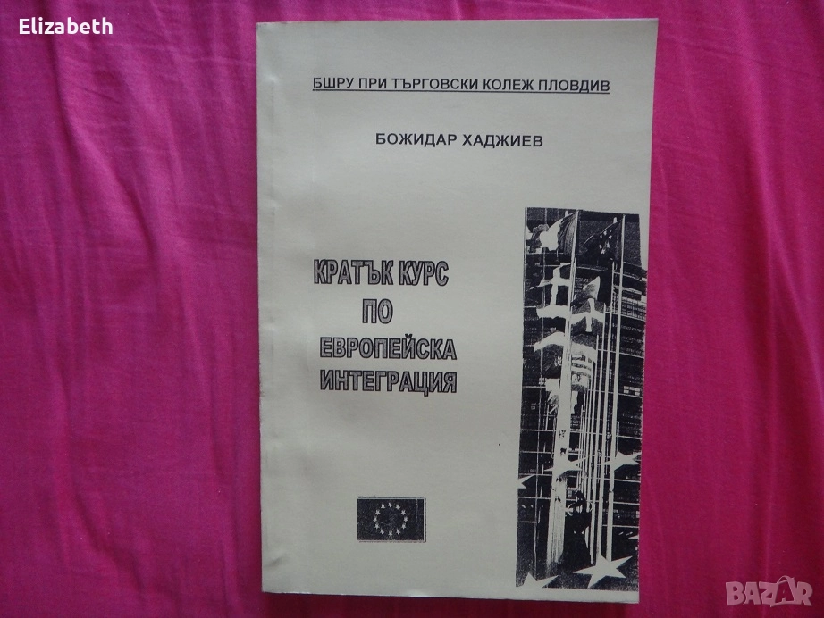 Кратък курс по Европейска интеграция – БШРУ при Търговски колеж Пловдив 2005г, Божидар Хаджиев., снимка 1