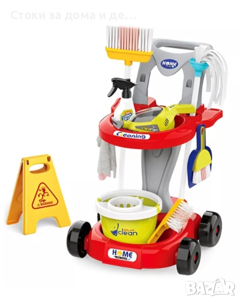 ✨Детски комплект количка за почистване и прахосмукачка, снимка 1