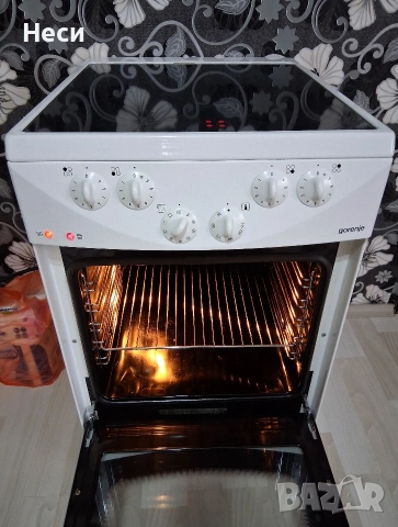 Стъклокерамична Готварска Печка Gorenje, снимка 10 - Печки, фурни - 54025528
