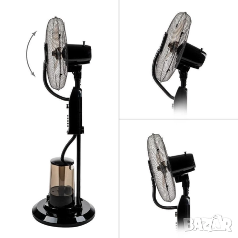 Вентилатор с водна мъгла 16", 75W, таймер, мехн. упр-е, снимка 11 - Друга електроника - 52099063