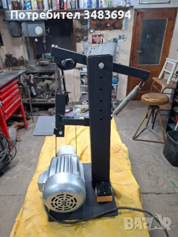 Лентов шлайф, гриндер, снимка 4 - Шлайфмашини - 54286142