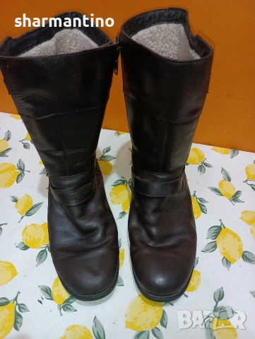 UGG кожени ботуши N 41 , снимка 4 - Дамски ботуши - 53101087