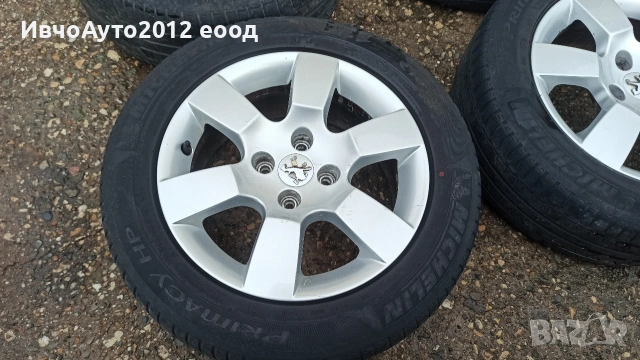 Алуминиеви джанти 16 Оригинални Peugeot 5008 Пежо 5008, снимка 2 - Гуми и джанти - 54079802