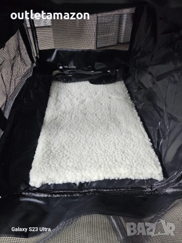 Чанта за транспортиране на котки и кучета Zavothy, дишаща и сгъваема чанта за транспорт , снимка 10 - За котки - 52856073