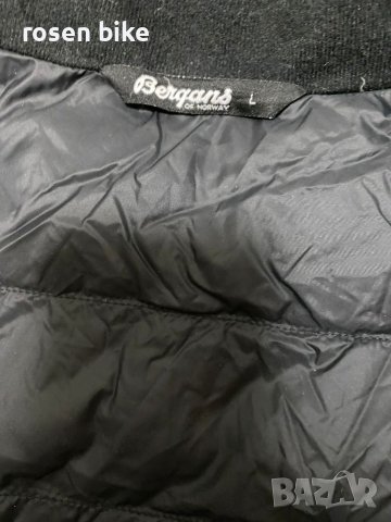 ''Bergans 5340 Down Light Jacket''оригинално мъжко пухено яке Л размер, снимка 4 - Якета - 45358403