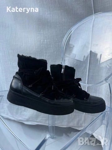 кожени ботуши, снимка 7 - Дамски ботуши - 54058858