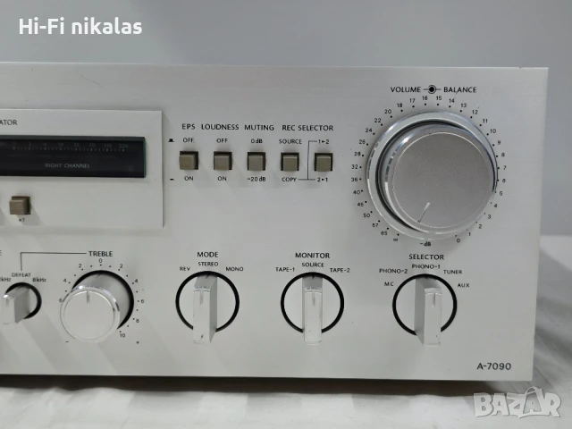 стерео усилвател Hi-Fi ONKYO A-7090, снимка 3 - Ресийвъри, усилватели, смесителни пултове - 51048187