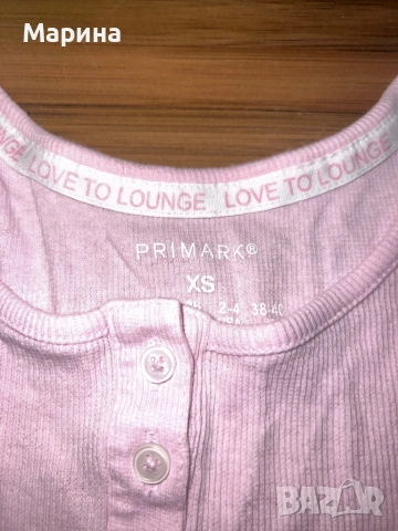 розова дамска блуза с бели копчета, снимка 2 - Ризи - 53541017