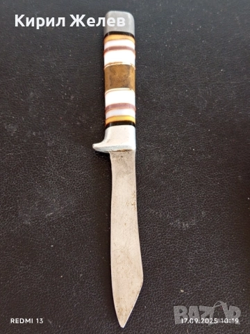 Винтидж нож рядък от соца СССР за КОЛЕКЦИОНЕРИ 16975, снимка 9 - Ножове - 51741308