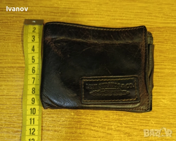 Levis Strauss мъжки кожен портфейл 