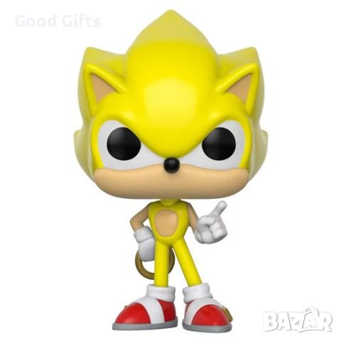 Funko Pop Фигурки Sonic Соник, 287 Super Sonic, снимка 2 - Фигурки - 46779274