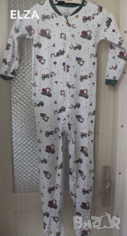 Памучни и поларени пижамки за 5 години, снимка 3 - Детски пижами - 51597125