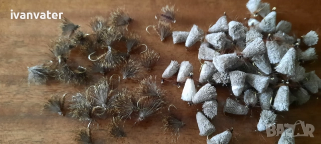 Мухи за пъстърва и кефал. , снимка 4 - Стръв и захранки - 53911771