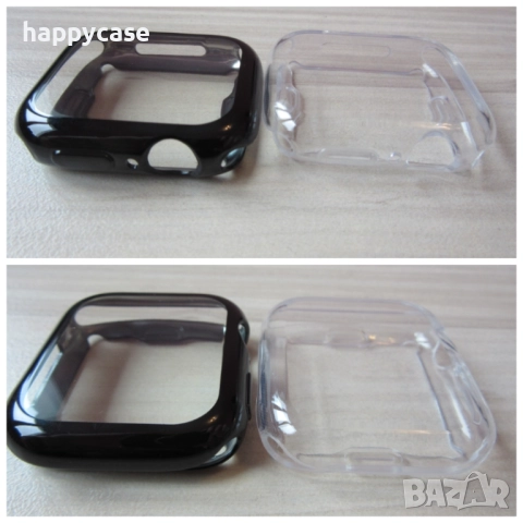 Apple Watch Ultra 3 2 1 / Series 11 10 6 5 4 / SE 3 2 1 / Мек TPU силиконов кейс с протектор, снимка 15 - Смарт часовници - 52097844