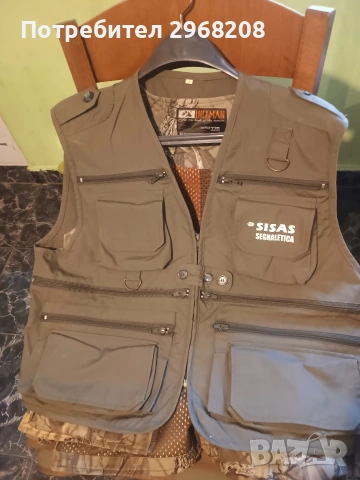 ловджийски жилетки,панталон и предпазители за крака, снимка 4 - Екипировка - 53290782