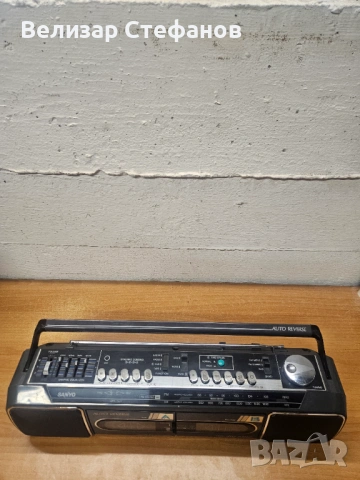 Стерео касетофон SANYO MW737F, снимка 3 - Радиокасетофони, транзистори - 53076605