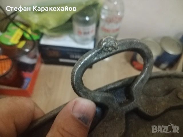 Стара бакърена тава, снимка 7 - Антикварни и старинни предмети - 53539102