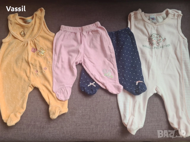 над 49бр. детски дрешки за момиче до 3 месеца - 50, 56 макс, снимка 5 - Комплекти за бебе - 54068203