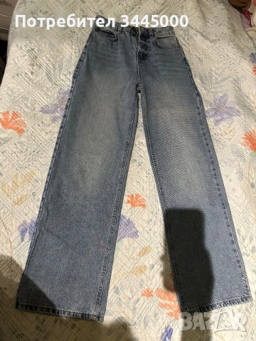 Дънки Wide Leg, размер 32, снимка 4 - Детски панталони и дънки - 54271674